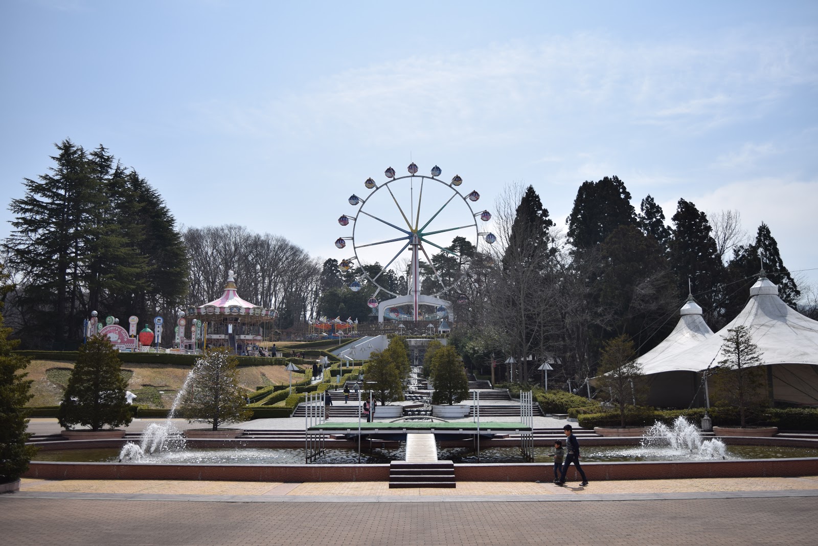 春休みで賑わってます ちえ散歩