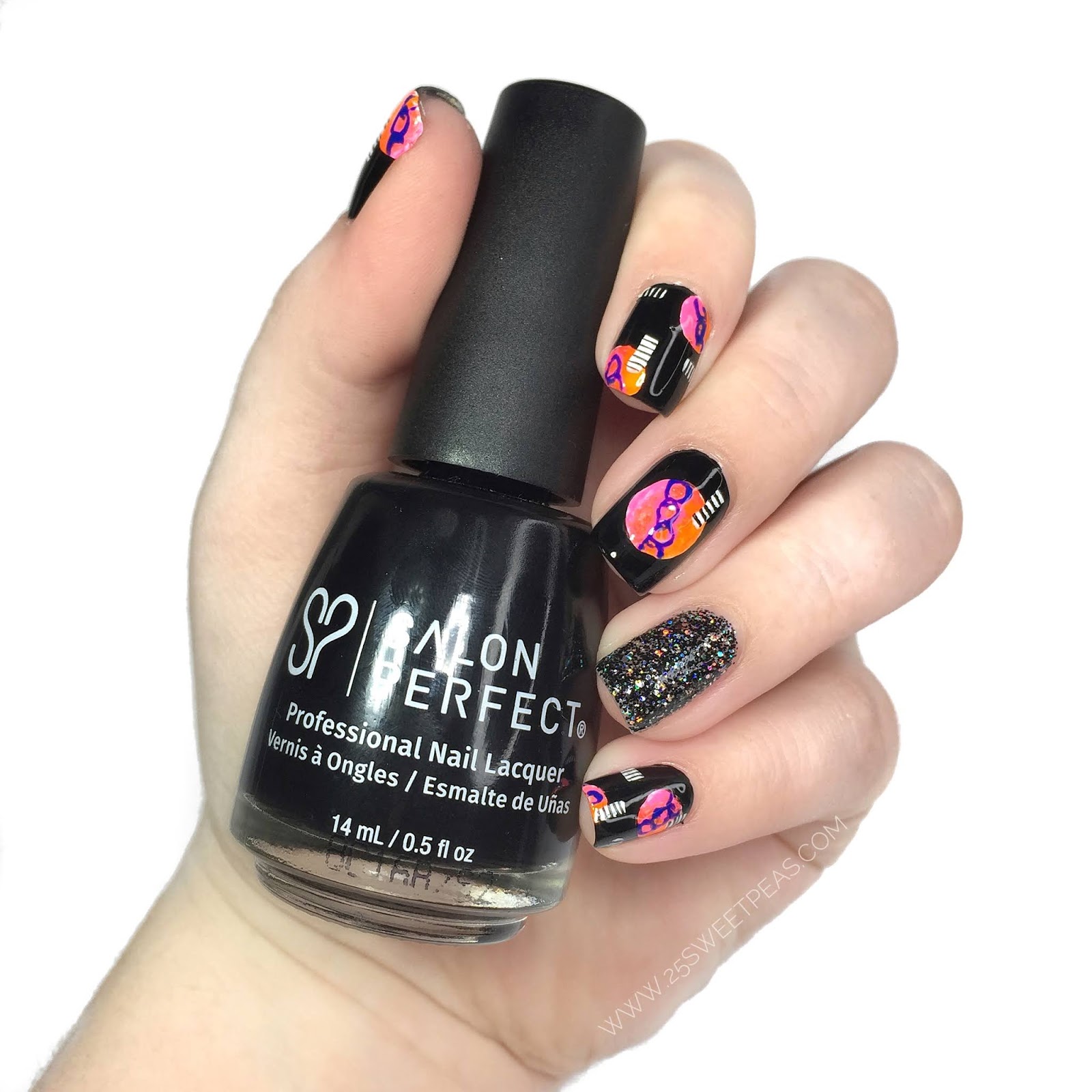 5 Seconds of Summer Youngblood Nail Art Acoustic — 25 Sweetpeas