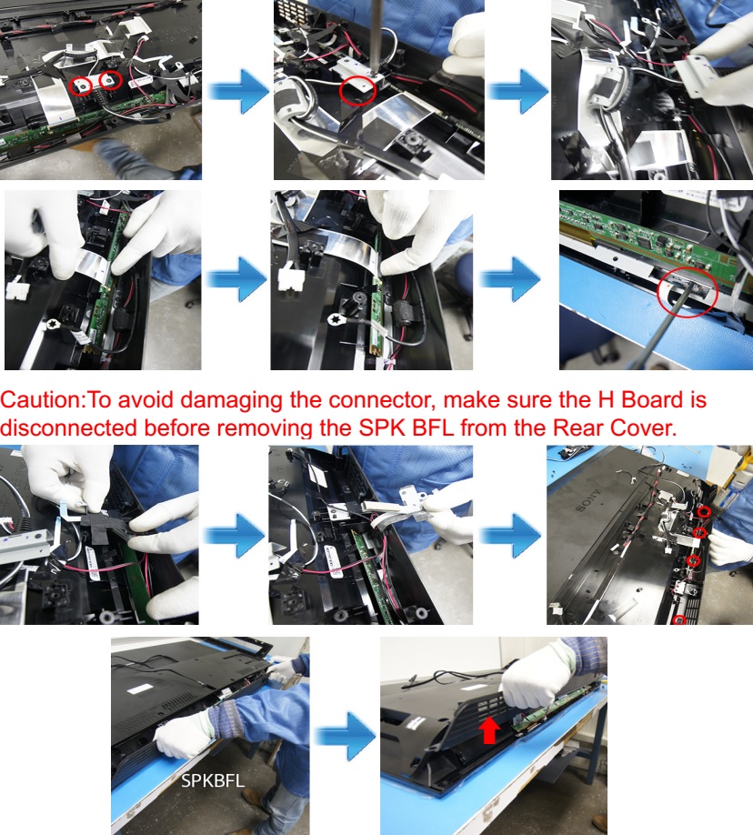 Master Electronics Repair ! HOW TO REMOVE THE POWER BOARD, SWITCH UNIT