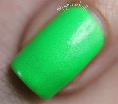 Seventy Seven Nail Lacquer In The Limelight by Bedlam Beauty