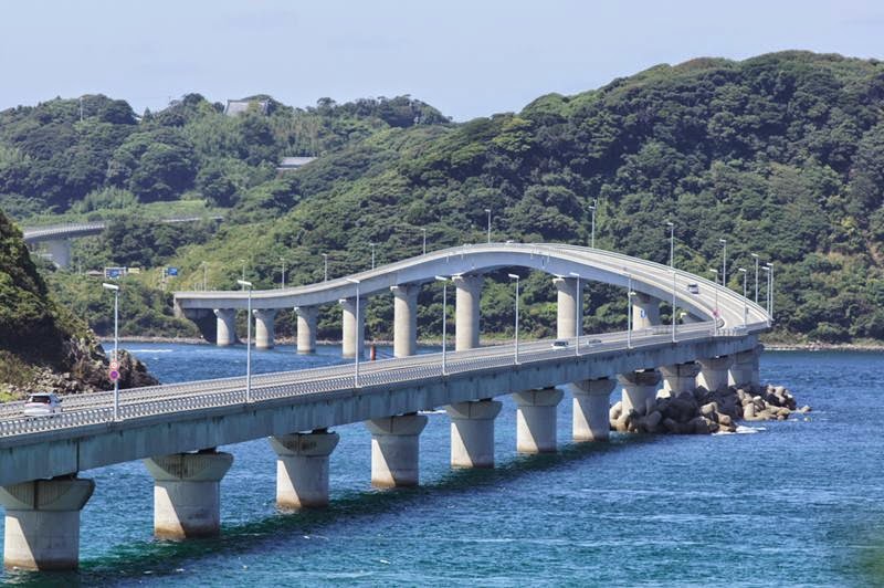 Tsunoshima Bridge Japan's longest tollfree Bridge