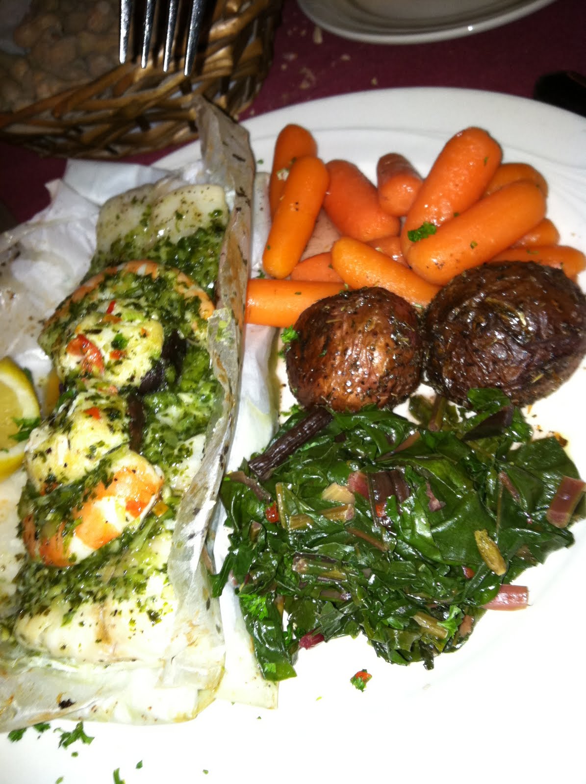 The Baeza Blog Taste Of Orange Blossom {Red Snapper in Parchment Paper}