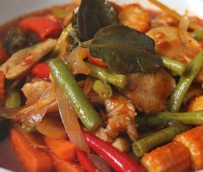 Ayam Masak Paprik Ala Thai