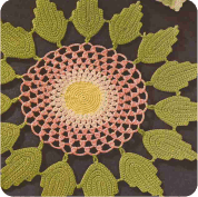 Centro de mesa a Crochet Centro de mesa a Crochet