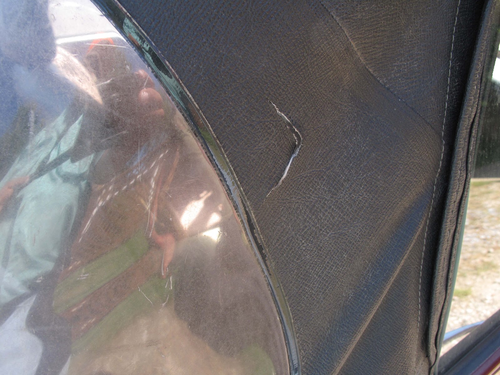 THE BLACK HOLE PATCH KIT MG soft top Convertible Patch