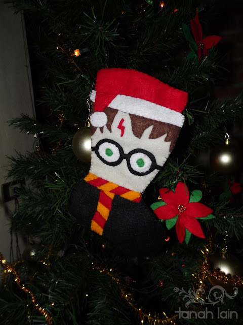 Manualidades Navideñas: Bota de Fieltro - Harry Potter