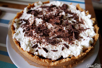 Banoffee pie, banaanipiirakka, banoffee, helppo banoffee