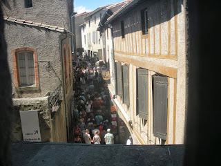 Carcassonne folla