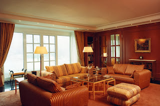 Paredes de salas color chocolate - Decoración de salas con estilo