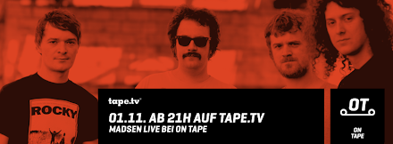 1x2 Tickets Verlosung - Madsen am 01.11. on Tape | Berlin