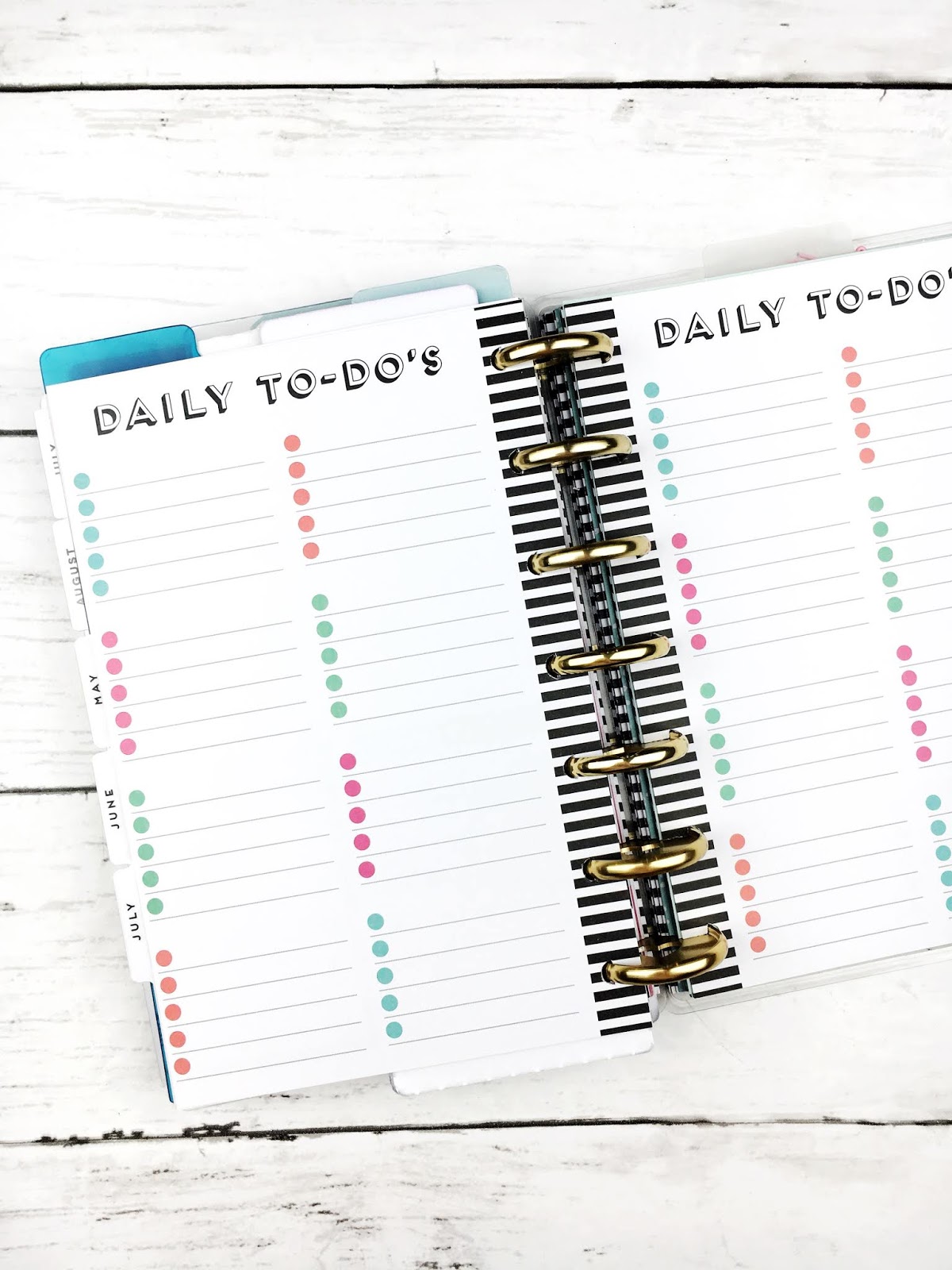 five sixteenths blog 5 Happy Planner Extras for Productivity