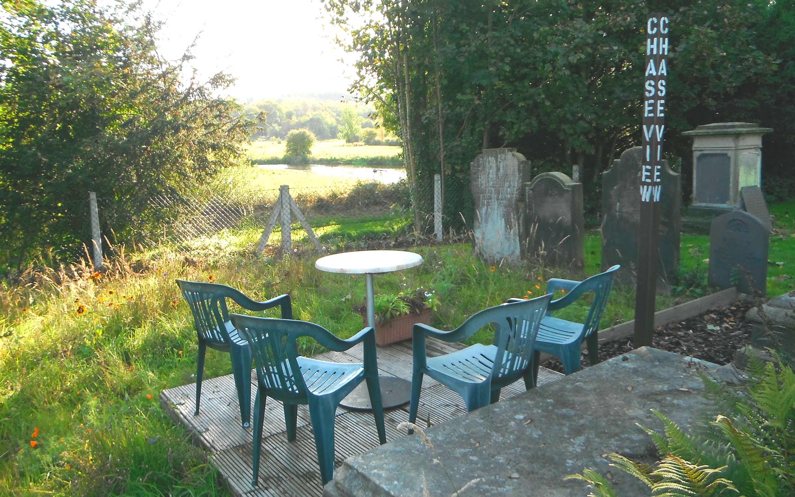 Staffordshire Photo Tea vicar? In the graveyard