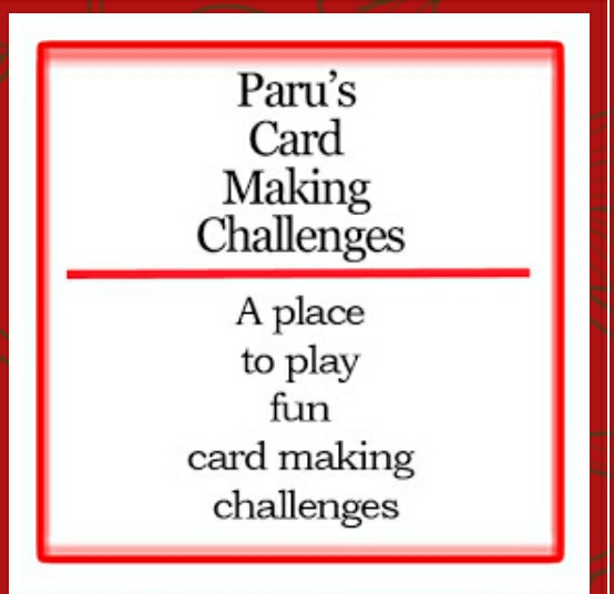 Paru cardmaking challenge