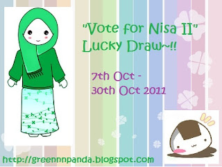 "Vote for Nisa II" Lucky Draw~!!