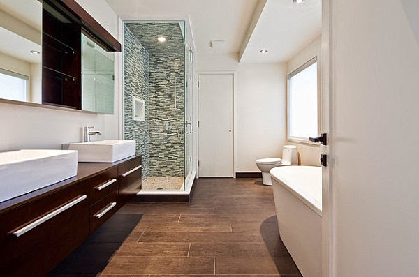 The use of porcelain in interior decoration