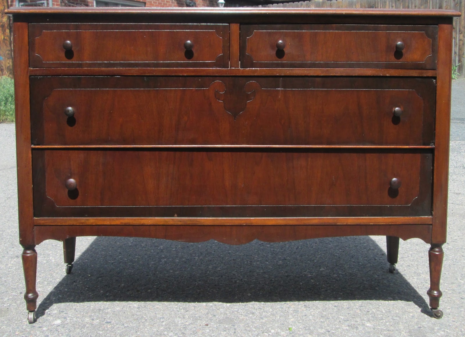 BoHO Chic Antique Low Dresser / Buffet / Sideboard SOLD