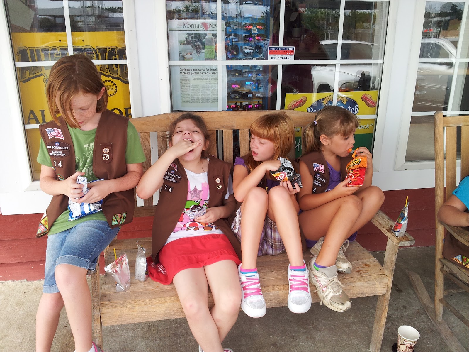 Girl Scout Troop 674 Savannah Trip