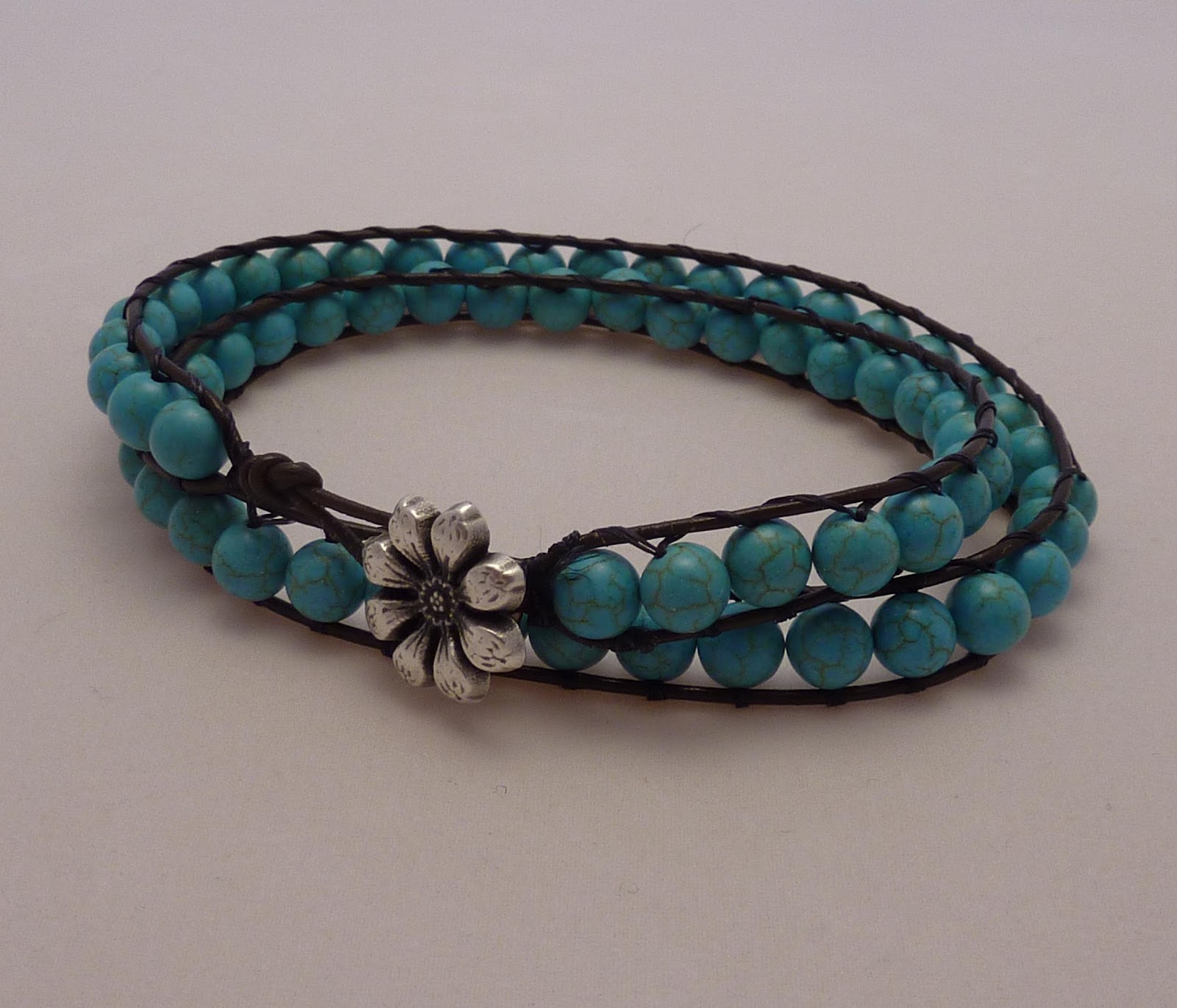 Sparkly Sparrow Designs Beaded Wrap Bracelet Tutorial