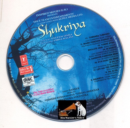 Shukriya shukriya mp3