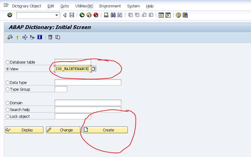 SAP TECH: Maintenance Views
