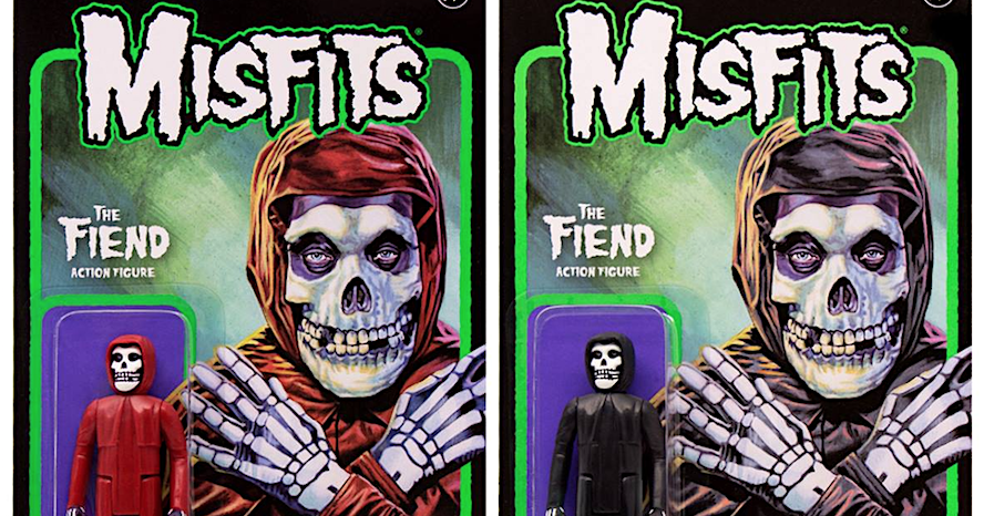 MISFITS x Super7 “The Fiend” ReAction Figures for Halloweendrop!