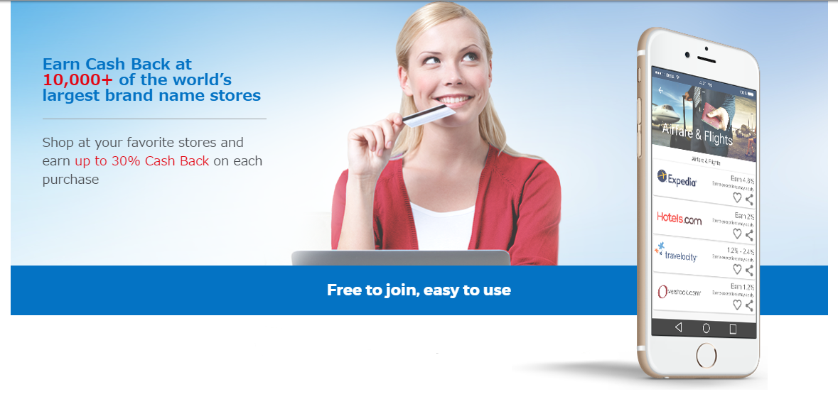 Earn Cashback on every purchase ticktickclick