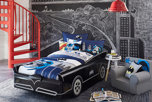 pottery barn batman sheets