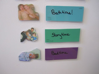 Mommy's Making a Mess: Visual Daily Routine from Paint Cards