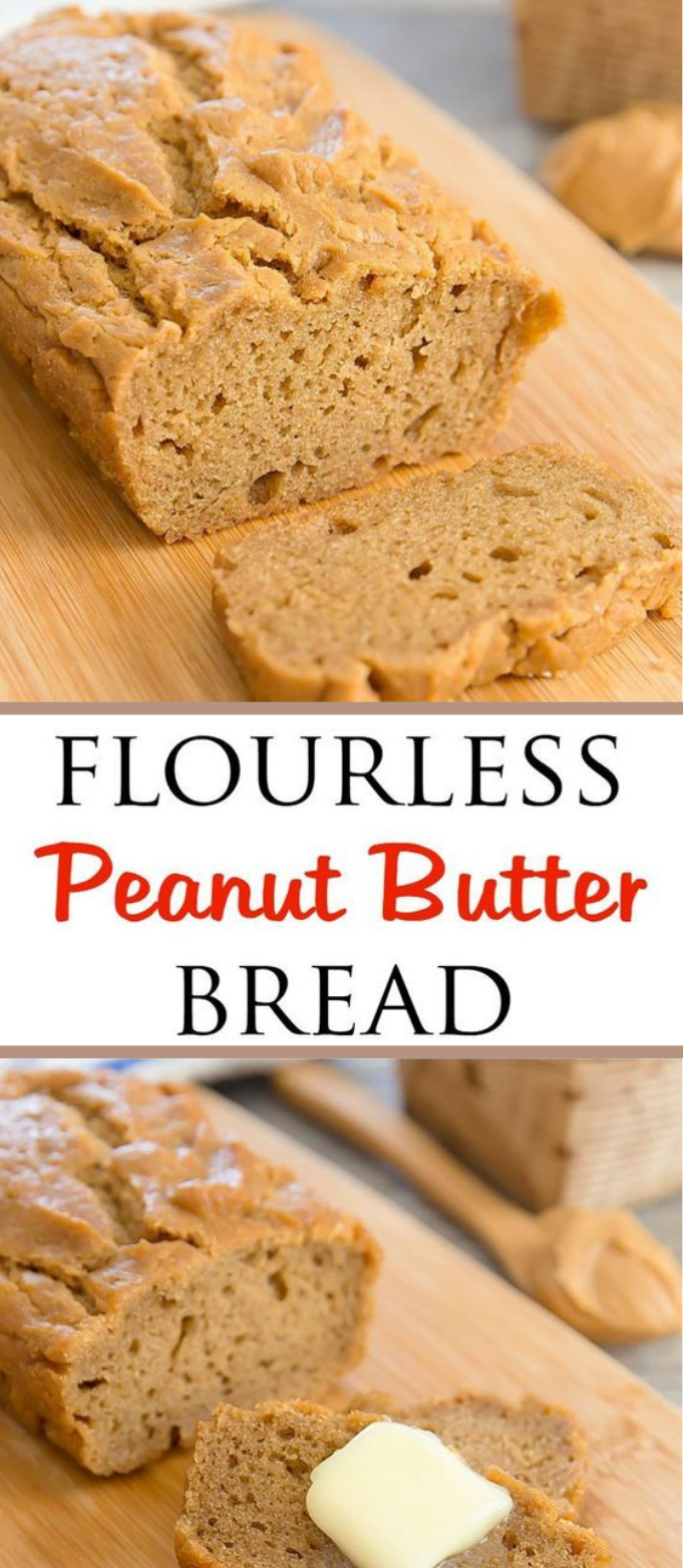 FLOURLESS PEANUT BUTTER BREAD