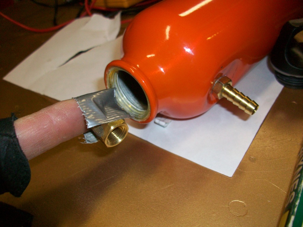 Gormless Racing MGB GT DIY AirOil Separator Crankcase Breather