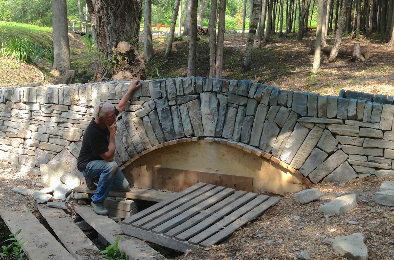 Thinking With My Hands Building A Dry Stone Bridge Part 13 Building A Dry Stone Bridge Part 13