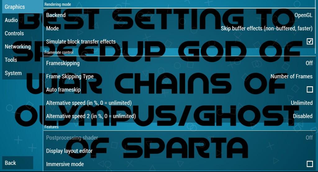God of war ghost of sparta ppsspp settings pc