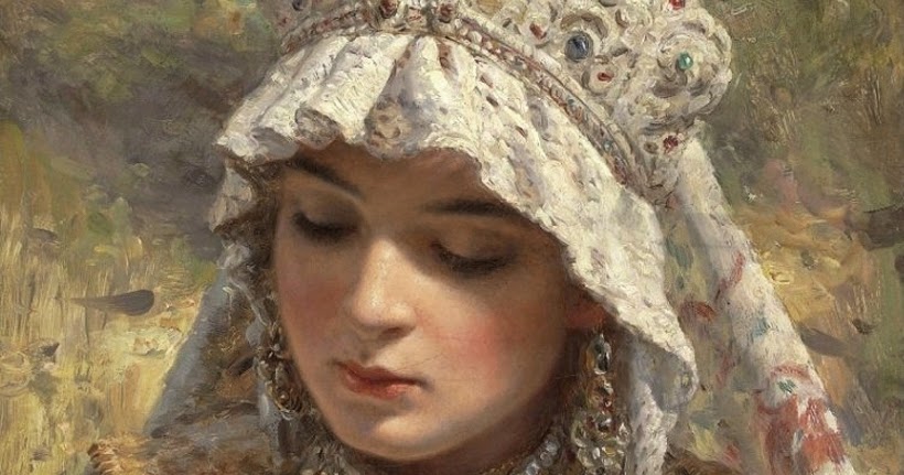 Русская красавица картина маковского