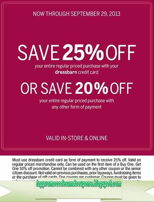 Free Promo Codes and Coupons 2018: Dress Barn Coupons