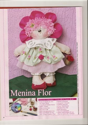 Boneca com Moldes