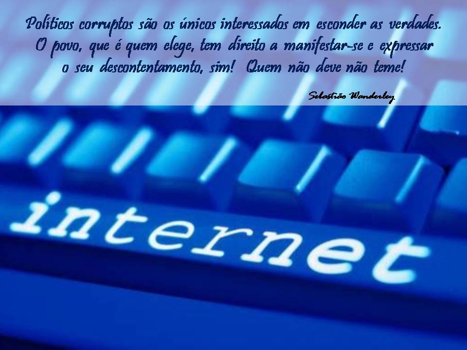 Pensamentos Soltos... Quem não deve não teme!