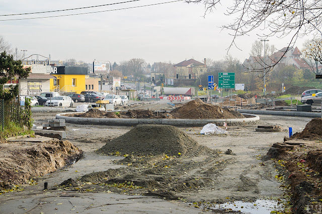 Budowa Trasy Uniwersyteckiej przebudowa ulicy Glinki Bydgoszcz