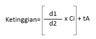 Soal Un Menghitung Ketinggian Suatu Tempat Terlengkap