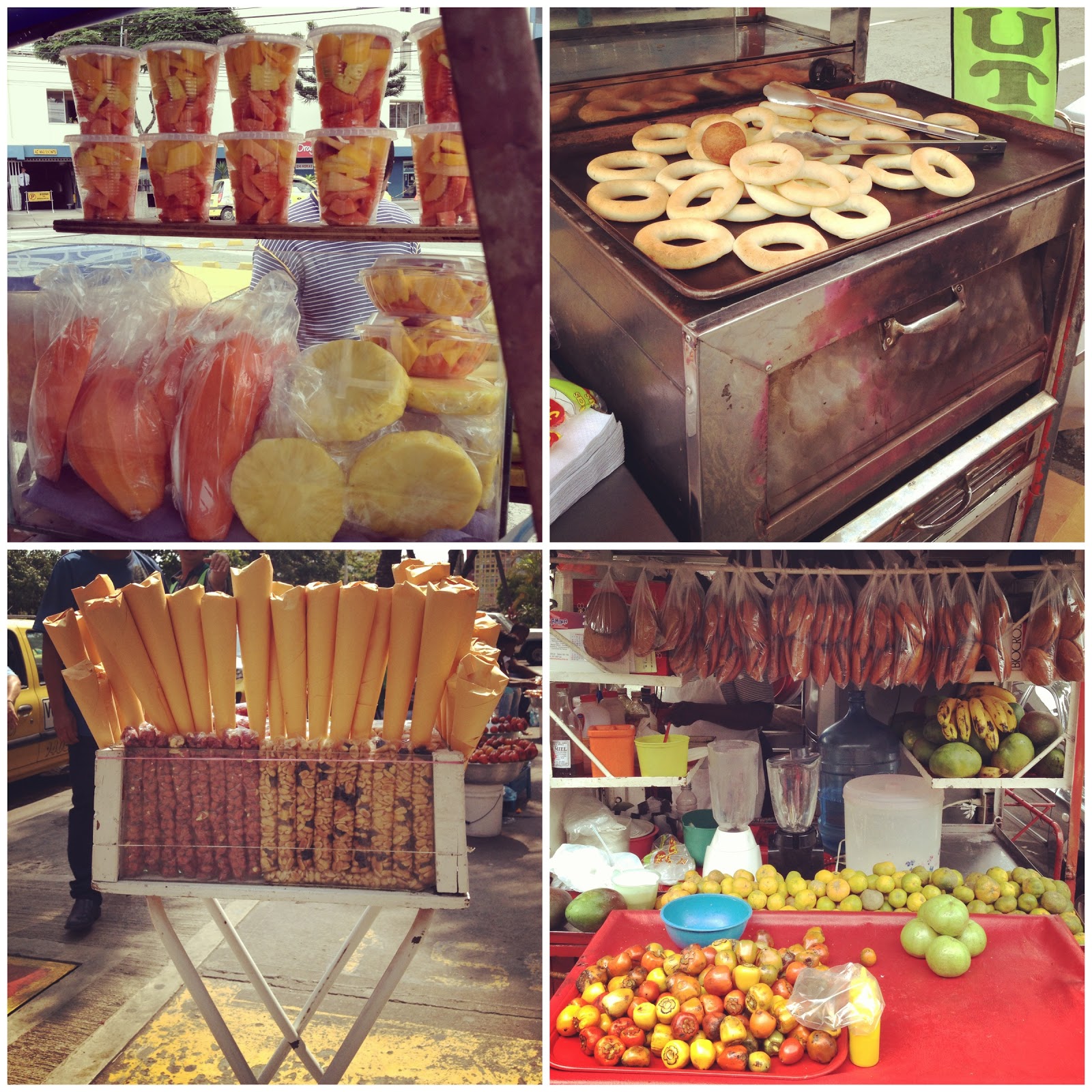 One Bunting Away: Street-food in Colombia