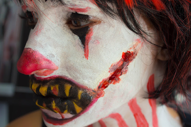 Mon tout premier Clown Terrifiant pour le Art&Freak Show !