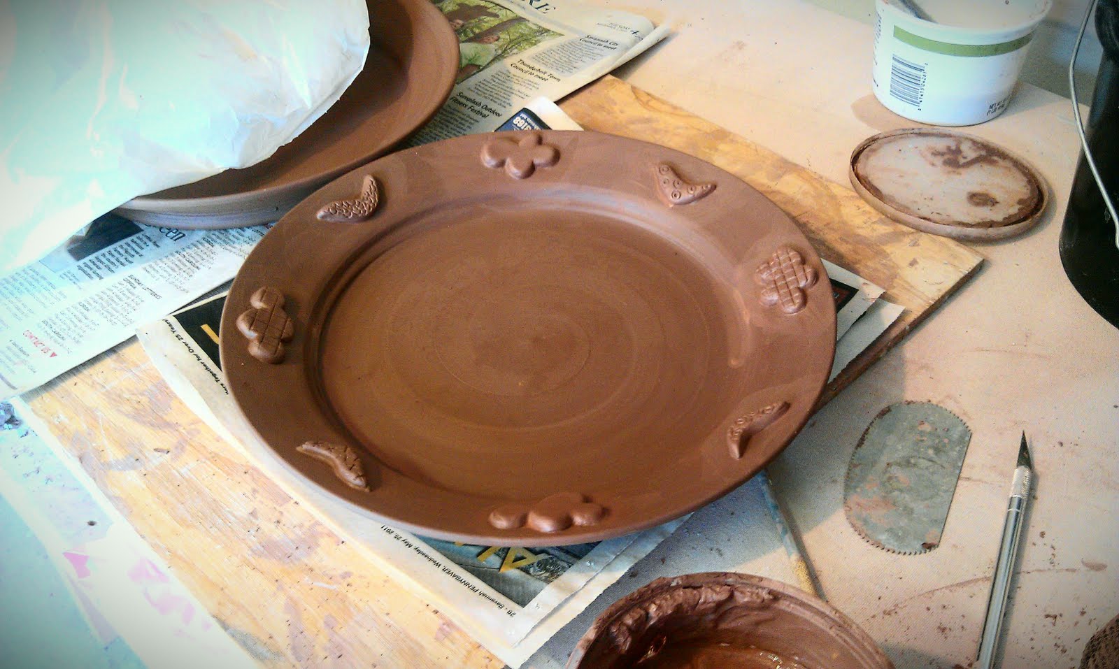 mitzi's.functional.ware.house. "I'm sprigging in the rain..."