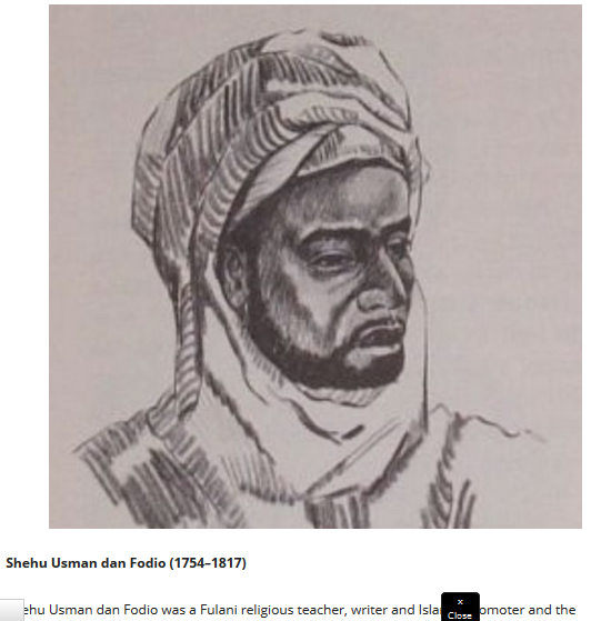 'Portraits' of Sheikh Usman dan Fodio