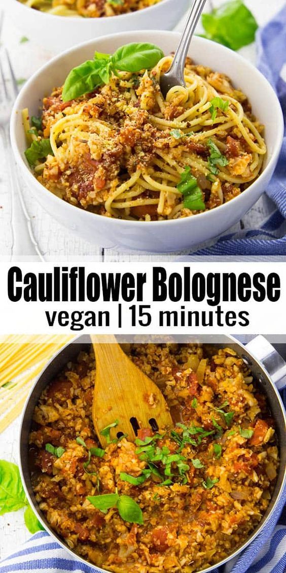CAULIFLOWER BOLOGNESE SAUCE The Slow Roasted
