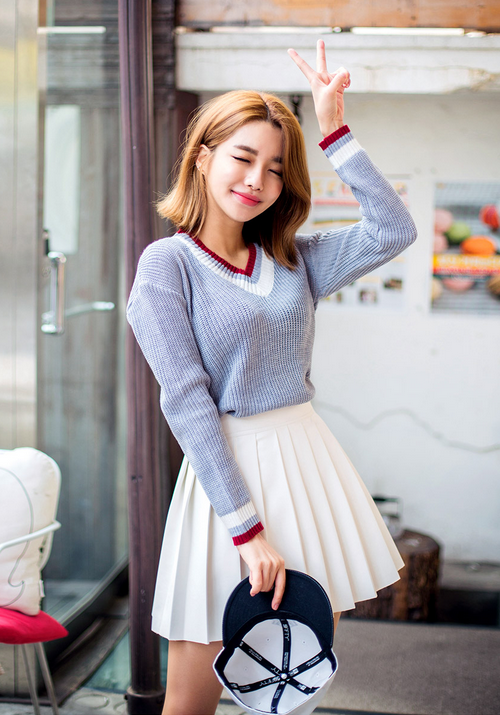 [Chuu] Pleated Mini Skirt | KSTYLICK - Latest Korean Fashion | K-Pop ...