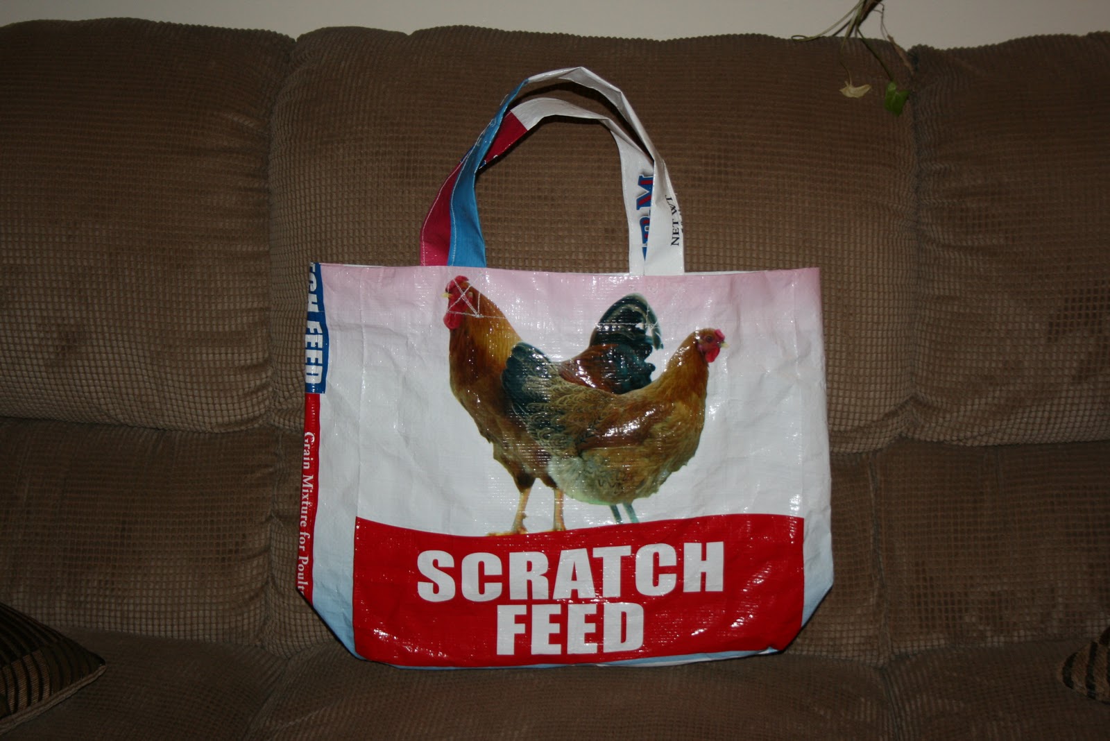 Challenged Survival Feed Bag Tote Bag