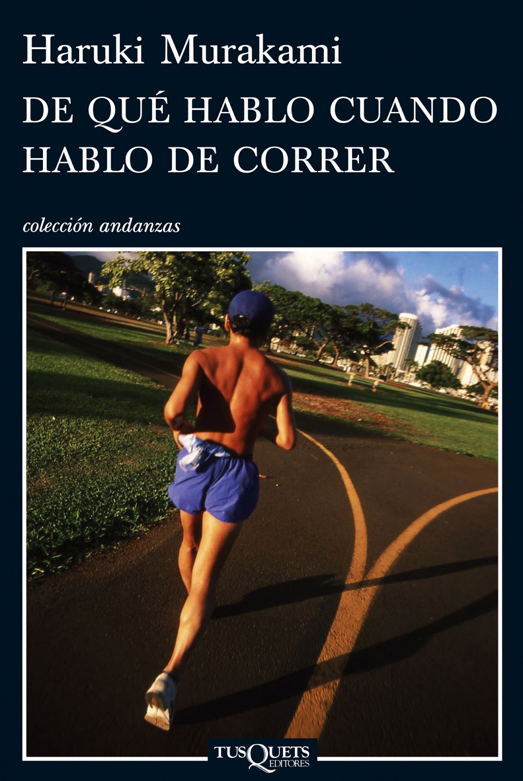 MALETA DE LIBROS 'De que hablo cuando hablo de correr', Haruki Murakami.