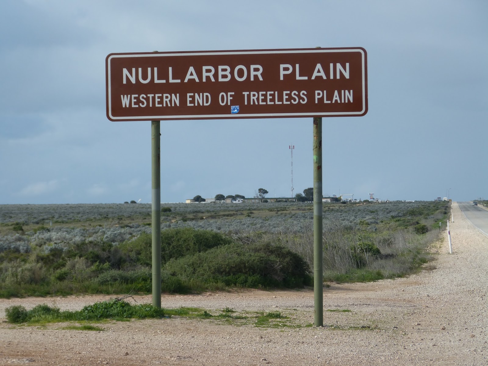 Betten On Bike DAY 87 5TH JULY 2013 EUCLA NULLARBOR ROADHOUSE