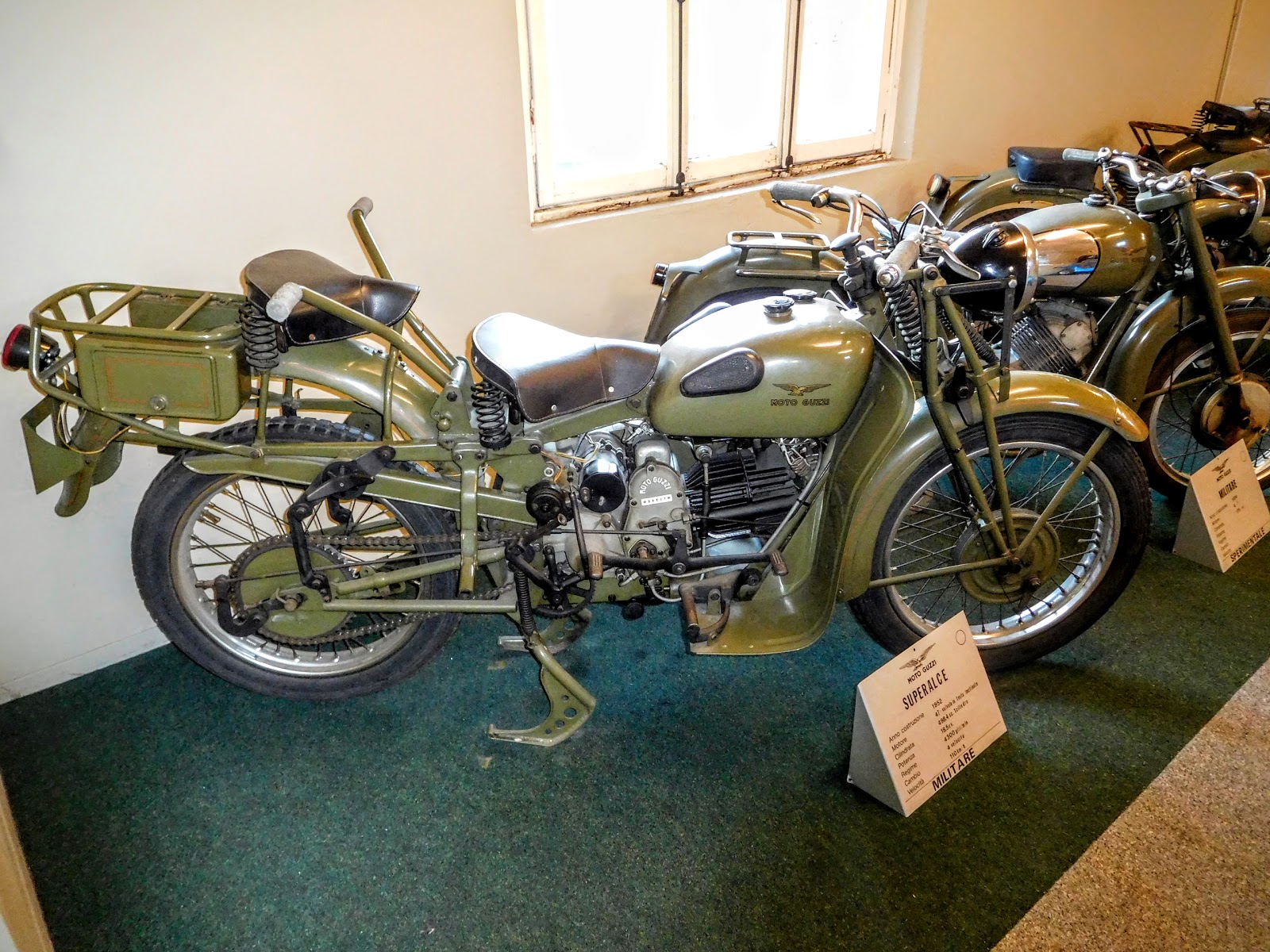 Tigho NYDucati: 1962 Moto Guzzi Superalce Militare