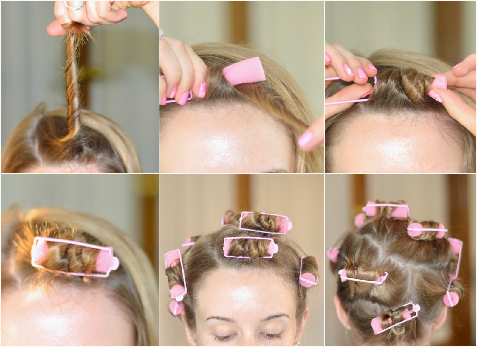 The Lazy Blowout: How to Hot Roll Your Hair | Blowout hair, Hot rollers hair,  Hair rollers tutorial