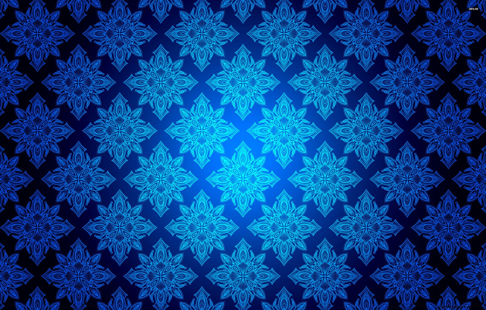 Blue Patterns Vintage